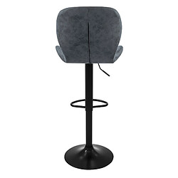 Acheter Ml-design tabourets de bar lot de 2 - Anthracite