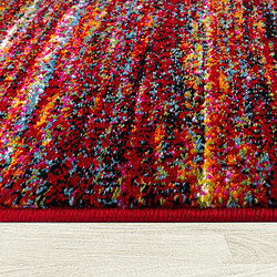 Paco-Home Paco Home TAPIS MOUCHETÉ - Rouge Multicolore