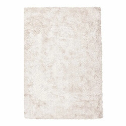 Tapis Shaggy Paris Prix Diamond Rose Tapis fait main - Design uni - Doux, confortable - Polyester, coton