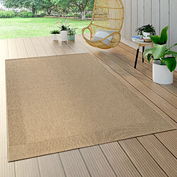 Paco-Home Tapis intérieur/extérieur paco_home - Beige Aspect Sisal