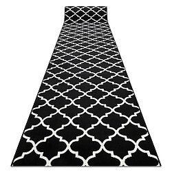 RUGSX TAPIS DE COULOIR BCF MORAD Noir