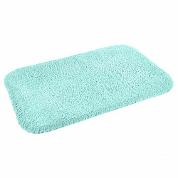 Paris Prix Tapis Mellow - Vert Menthe Tapis de bain - Microfibre polyester 80 x 50 cm - Doux et confortable