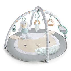 Ingenuity Sheppy’s Spot Portique d'activités bébé - Peluche - 81x81 cm - Activités - Gris