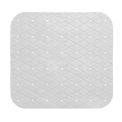 Fond de Douche PVC Diamond - Blanc 55x55cm