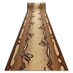 RUGSX Tapis de Couloir BCF KRZYS - Marron 150 cm