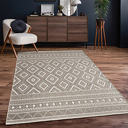 Paco-Home Paco Home Tapis Boho Crème