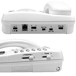 Acheter Geemarc téléphone fixe senior - Blanc