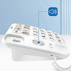 Acheter Geemarc téléphone fixe senior - Blanc
