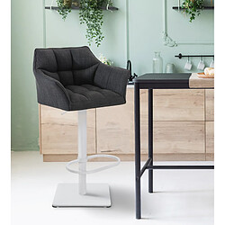 Tabouret de bar Damaso - Gris foncé