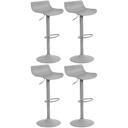 Lot de tabourets de bar Aveiro - Gris