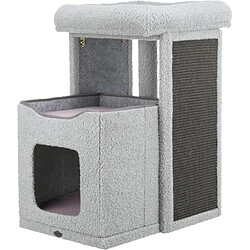 TRIXIE Arbre à chat Carlita Junior 63 cm Gris/Mauve