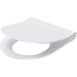 CERSANIT City Oval Siège de Toilette - Blanc