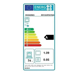 Rosieres RFC3OP5579IN - Inox pas cher