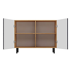 Avis VIVALDI Commode Camilla II - Chene Artisan Bleu Marine