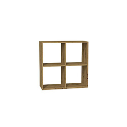 VIVALDI Bibliothèque Melax Chene Artisan 74 cm