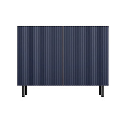 VIVALDI Commode Camilla II - Chene Artisan Bleu Marine