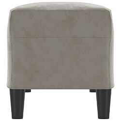 Helloshop26 Banc banquette velours gris clair 02_0010622