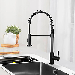 NETTLIFE Robinet de cuisine noir