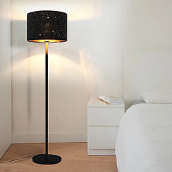 Nettlife Lampadaire moderne - Noir Or