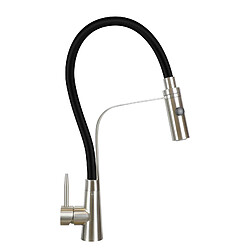 Nettlife Mitigeur Flexible Noir