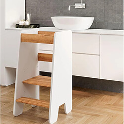 Kobi Tour d'apprentissage bébé - Blanc bois