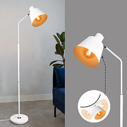 Avis Nettlife Lampadaire vintage - Blanc