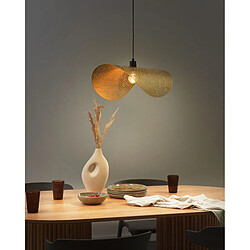 Beliani Lampe suspension KRISHNA - Doré