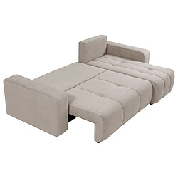 Bestmobilier Nicole - Canapé Taupe