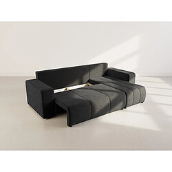 Avis Bestmobilier Nicole - canapé d'angle réversible 4 places convertible avec coffre en tissu
