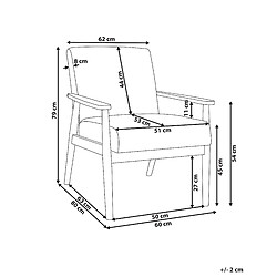 Avis Beliani ESRUM - Gris