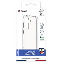 Avis MUVIT Coque Samsung Galaxy S24 Plus Transparent