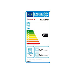 Bosch HBA553BA3F - Noir pas cher
