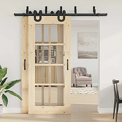 Avis VidaXL Kit Quincaillerie Porte Coulissante 200 cm