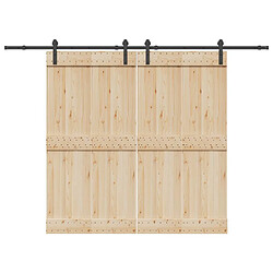 VidaXL Kit Quincaillerie Porte Coulissante 427 cm