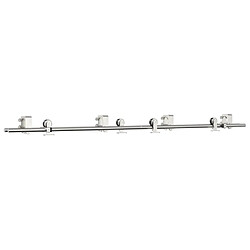 vidaXL Kit Portes Coulissantes 200 cm