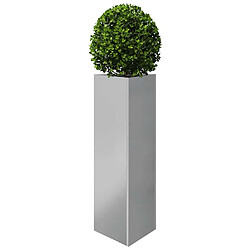 Avis VIDAXL Jardinière triangulaire - 30x26x75 cm acier