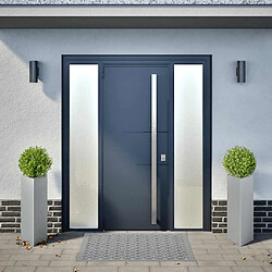 Avis vidaXL triangulaire acier 2 pcs