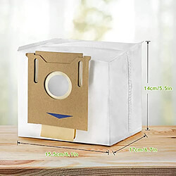 INF Sacs aspirateur pour robots Yeedi et Ecovacs - Lot de 10 pas cher