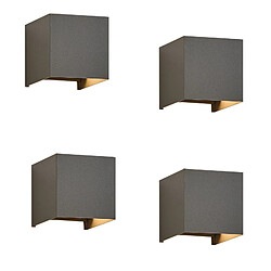 ZMH LED Applique extérieure intérieure G9 supérieure et inférieure