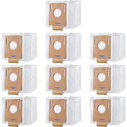 INF Sacs aspirateur pour robots Yeedi et Ecovacs - Lot de 10