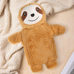 ZEN Bouillotte Peluche Déhoussable Paresseux 750ml