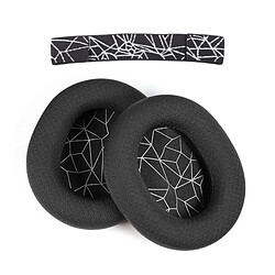 INF Coussinets pour SteelSeries Arctis 3/5 Oreillettes et serre-tête - Maille respirante - Isolation et confort
