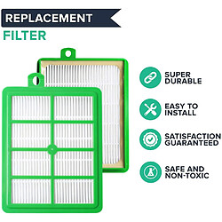 Acheter INF Filtre aspirateur HEPA H12 compatible Philips - Lot de 2