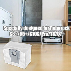 INF Sacs d’aspirateur compatibles Roborock - Pack de 4 pas cher