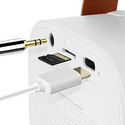 Maxlife Kit karaoké - Blanc pas cher