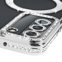 Avis Avizar Coque Diamant Samsung Galaxy S22 - Argent