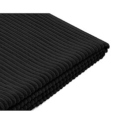 BESTMOBILIER Housse pour canapé déhoussable Topaze - Noir