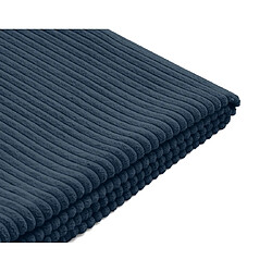 BestMobilier Topaze Housse Canapé Velours Bleu