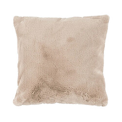 Lisa design Joy - 48x48 cm - Marron - Coussin déco - Fausse fourrure - Déhoussable - 48x48 cm - Europe