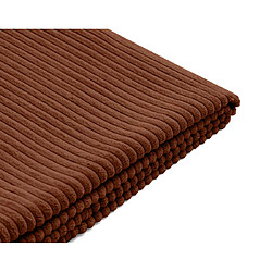 Bestmobilier Housse de canapé Topaze - Terracotta